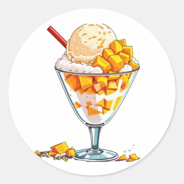 Adesivo Redondo K-Style Bullet Journaling Series 2 - Comida Sticke (Frente)