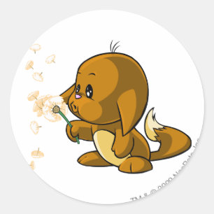 Adesivo Redondo Kacheek Brown