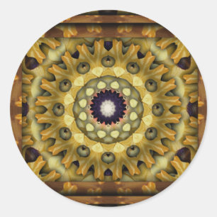 Adesivo Redondo Kali do outono do K117