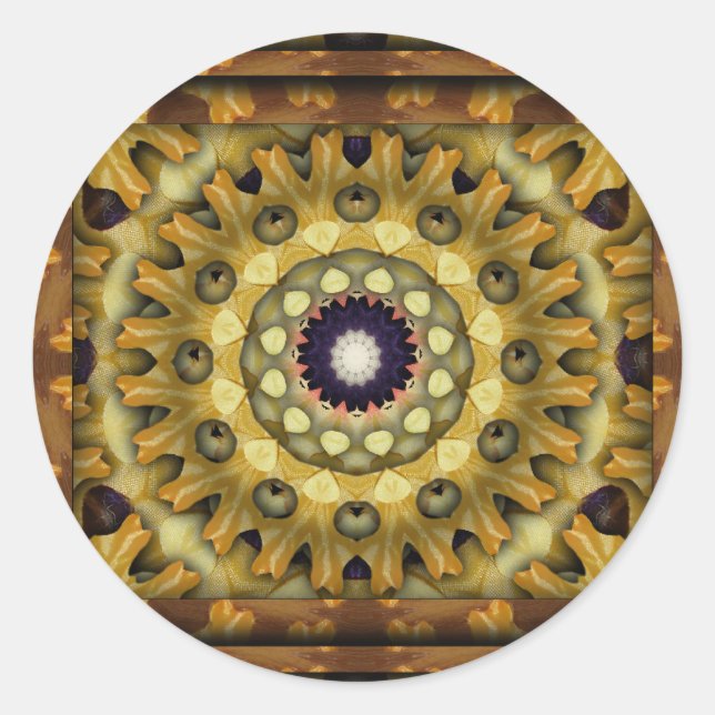 Adesivo Redondo Kali do outono do K117 (Frente)