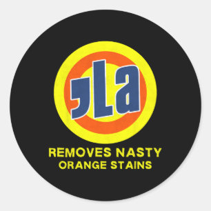 Adesivo Redondo Kamala Harris 2024 Shirt Remove Nasty Orange Stai