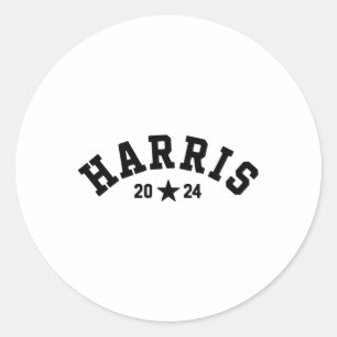 Adesivo Redondo Kamala-harris Votem 2024 Presidente Im Com
