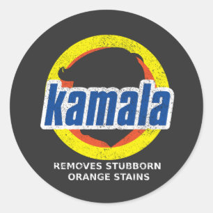 Adesivo Redondo Kamala remove manchas laranja bornais