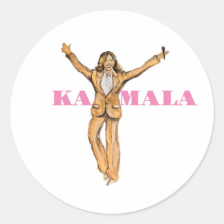 Adesivo Redondo Kamala Stickers