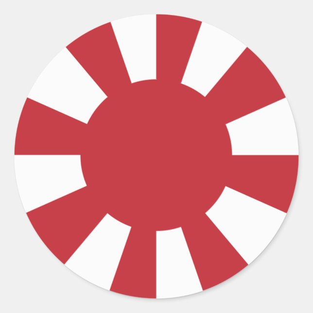 ADESIVO REDONDO KAMIKAZE (神 風) (Frente)