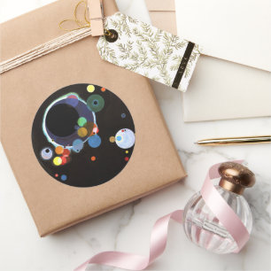 Adesivo Redondo Kandinsky - Vários Círculos