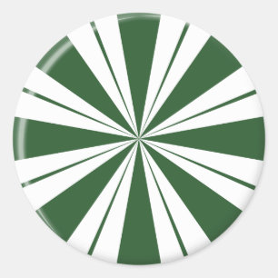 Adesivo Redondo Kandy de Stripe de Spearmint