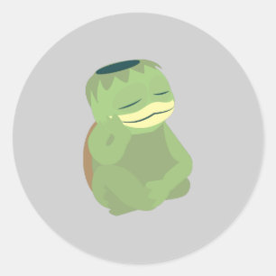 Adesivo Redondo Kappa Cute