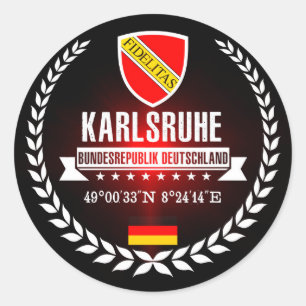 Adesivo Redondo Karlsruhe