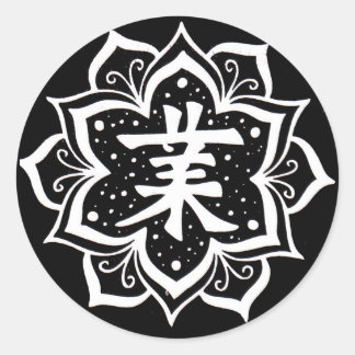 Adesivo Redondo Karma