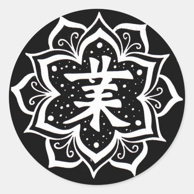 Adesivo Redondo Karma (Frente)