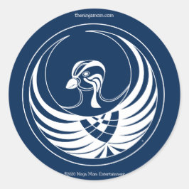 Adesivo Redondo Karura Round Stickers