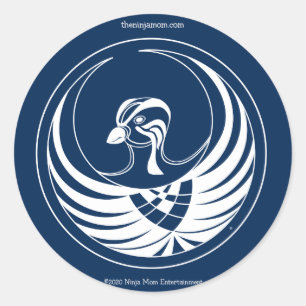 Adesivo Redondo Karura Round Stickers