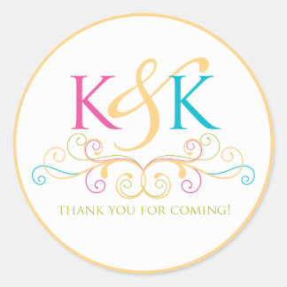 Adesivo Redondo Katie Sticker