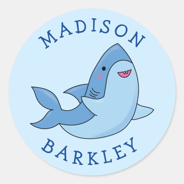 Adesivo Redondo Kawaii Envelope Kawaii Cute Stickers (Frente)