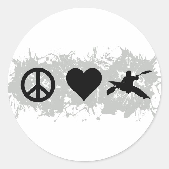 Adesivo Redondo Kayak (Frente)