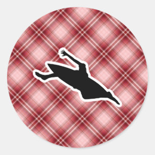 Adesivo Redondo Kayaking