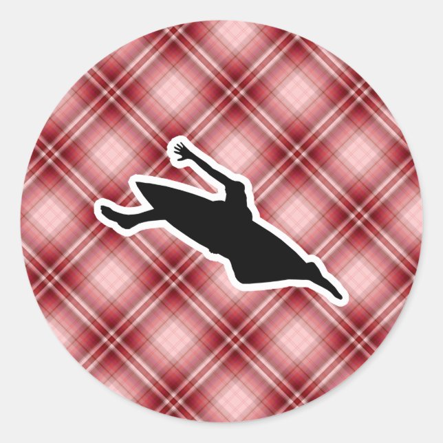 Adesivo Redondo Kayaking (Frente)