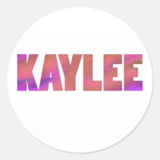 Adesivo Redondo Kaylee