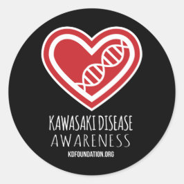 Adesivo Redondo KD Sticker