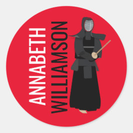 Adesivo Redondo Kendo