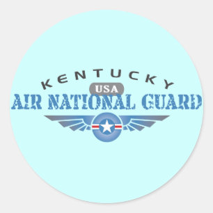 Adesivo Redondo Kentucky Air National Guarda