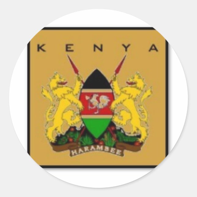 ADESIVO REDONDO KENYA (Frente)