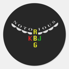 Adesivo Redondo Ketanji  Jackson and Ruth Ginsburg - sticker