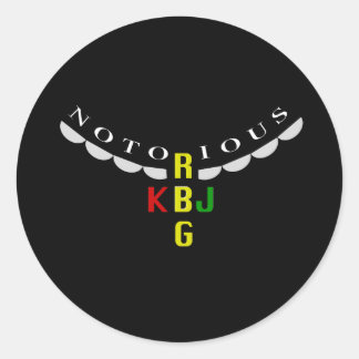 Adesivo Redondo Ketanji  Jackson and Ruth Ginsburg - sticker