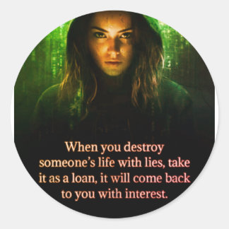 Adesivo Redondo key tag