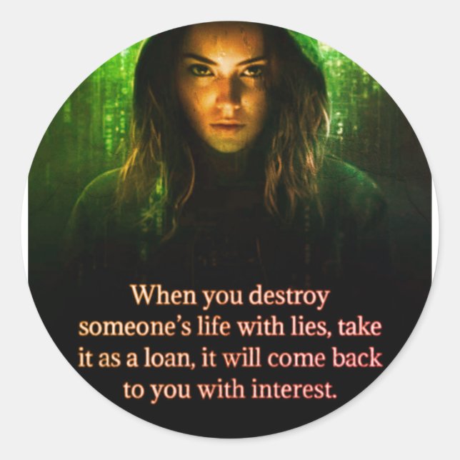 Adesivo Redondo key tag (Frente)