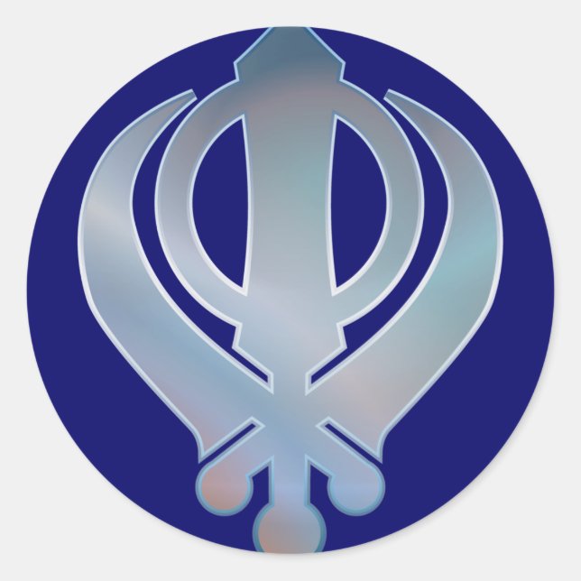 Adesivo Redondo Khanda (Frente)