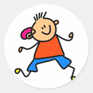 Adesivo Redondo Kid de Audição