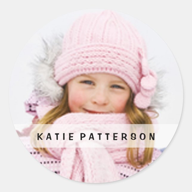 Adesivo Redondo Kids Round Closure Sticker (Frente)