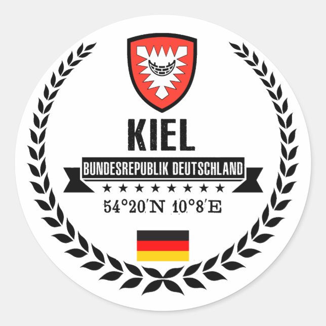 Adesivo Redondo Kiel (Frente)