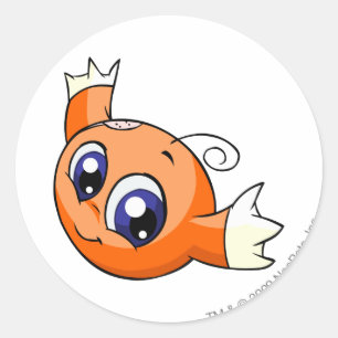 Adesivo Redondo Kiko Orange