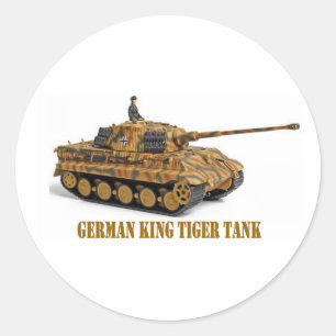 ADESIVO REDONDO KING TIGER