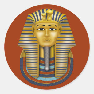 Adesivo Redondo King Tut Classic Round Sticker