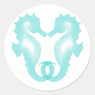 Adesivo Redondo Kissing Seacavalos