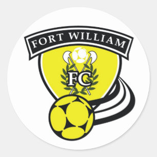 Adesivo Redondo Kit do grupo de logotipos - Fort William High.. - 