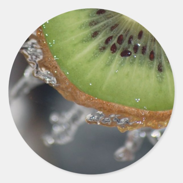 Adesivo Redondo Kiwi (Frente)
