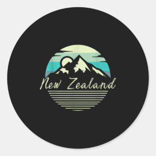 Adesivo Redondo Kiwi Rugby Nova Zelândia Presente País Nova Zelând