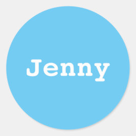 Adesivo Redondo Koffer sticker ontwerpen met je naam