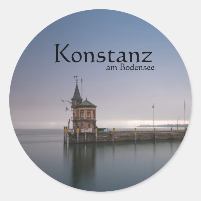 Adesivo Redondo Konstantanz Souvenir (Frente)