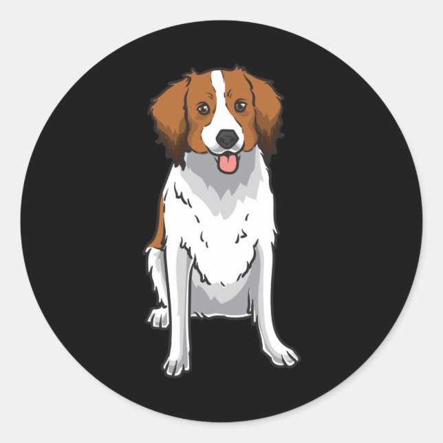 Adesivo Redondo Kooikerhondje (Frente)