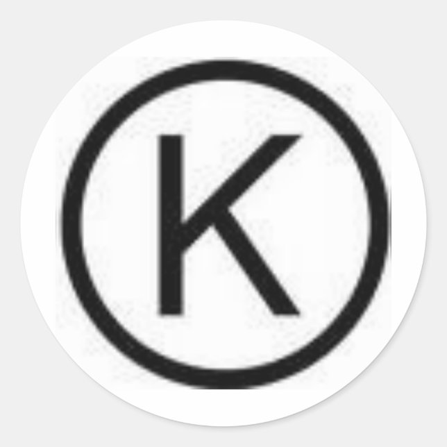 ADESIVO REDONDO KOSHER (Frente)