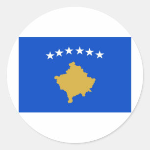 Adesivo Redondo Kosovo