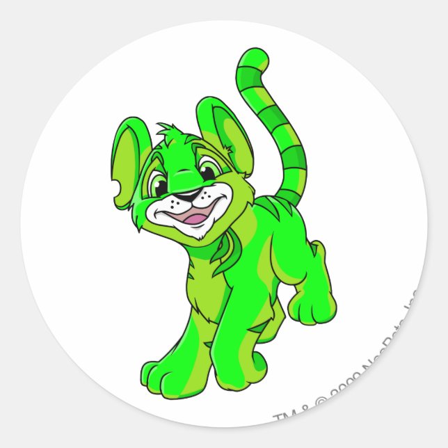 Adesivo Redondo Kougra Glowment (Frente)