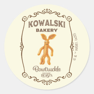 Adesivo Redondo Kowalski Bakery - Bowtruckle