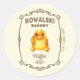 Adesivo Redondo Kowalski Bakery - Niffler